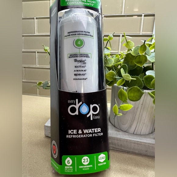BUY ONE GET ONE FREE!!! EveryDrop Refrigerator Ice & Water Filter 4 (EDR4RXD1) - Picture 2 of 6
